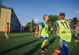 «Lemtrans» and Shakhtar Social have opened a football ground “Come on, Let’s Play!” in Brody